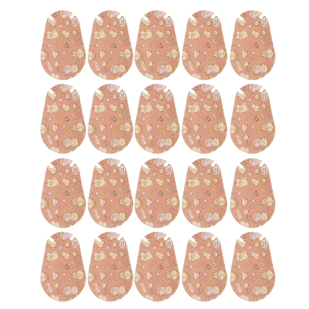 Kids Adhesive Eye Patch – Soft, Breathable & Skin-Friendly 20 Pcs Kids Eye Patch Qme Beige