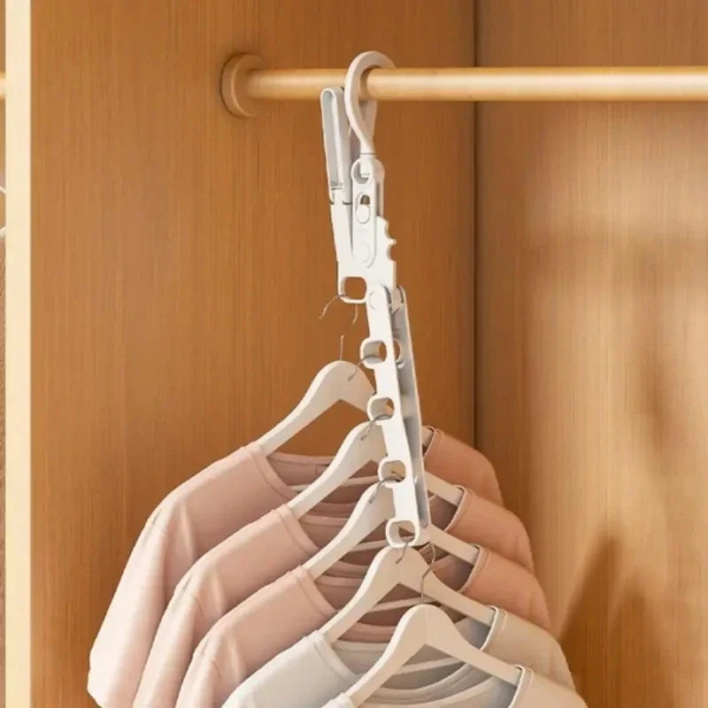 Folding Hanger Rack – Heavy Duty Clothes Storage Organizer Folding Hanger Rack Qme