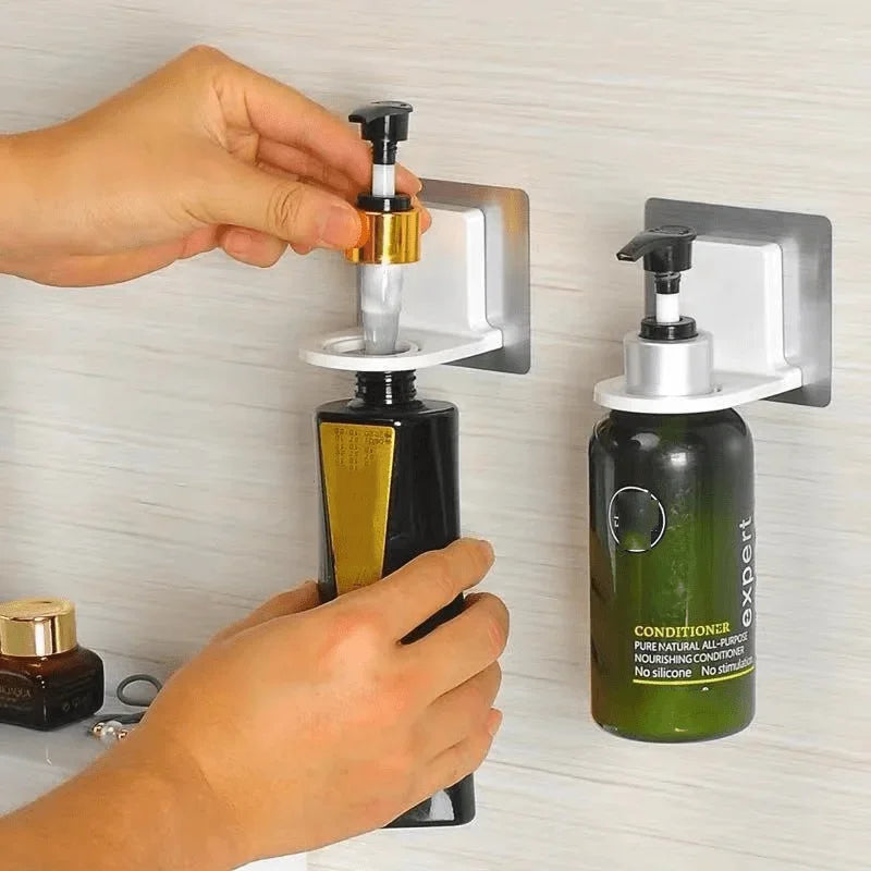 Self-Adhesive Wall Hook Bathroom Shampoo & Shower Gel Shelf Bathroom Wall Hook Qme