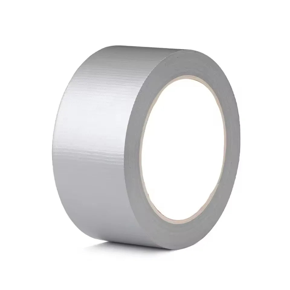 Heavy Duty Waterproof Silver Cloth Duct Tape – Carpet Binding Cloth Duct Tape Qme Silver 1Roll 20M 50mm