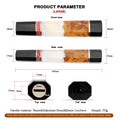 Octagonal Japanese Knife Handle – Stabilized Wood & Resin DIY Knife Handle Qst Large Handle