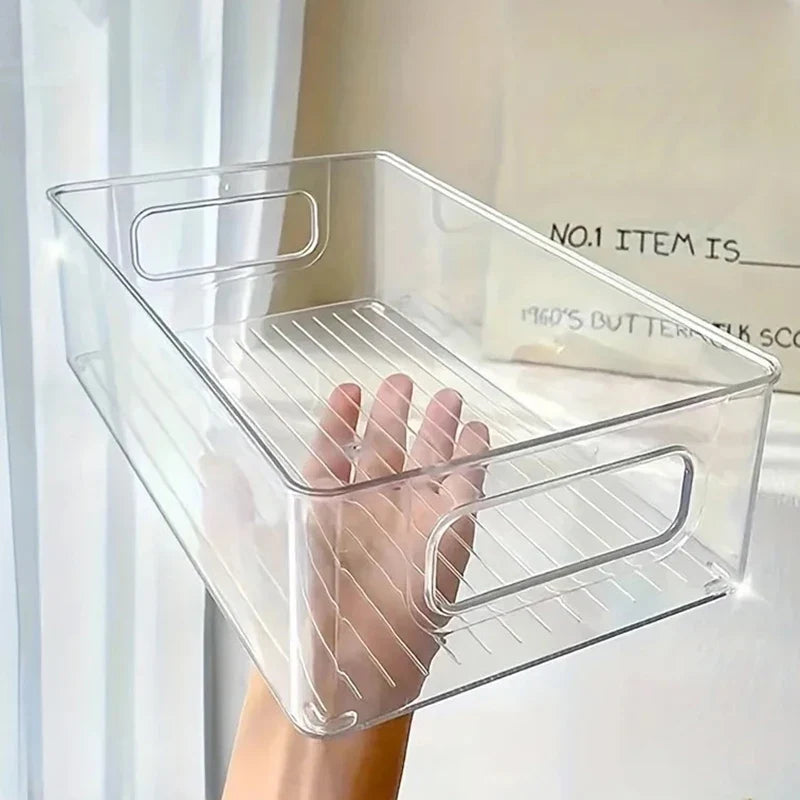 Acrylic Facial Mask Storage Box – Clear Skincare Organizer Skincare Storage Box Qme