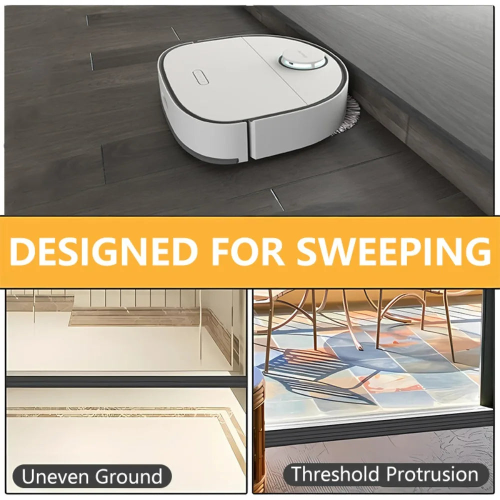 Robot Vacuum Climbing Pad – Self-Adhesive Non-Slip Floor Strip Robot Vacuum Accessory Qme