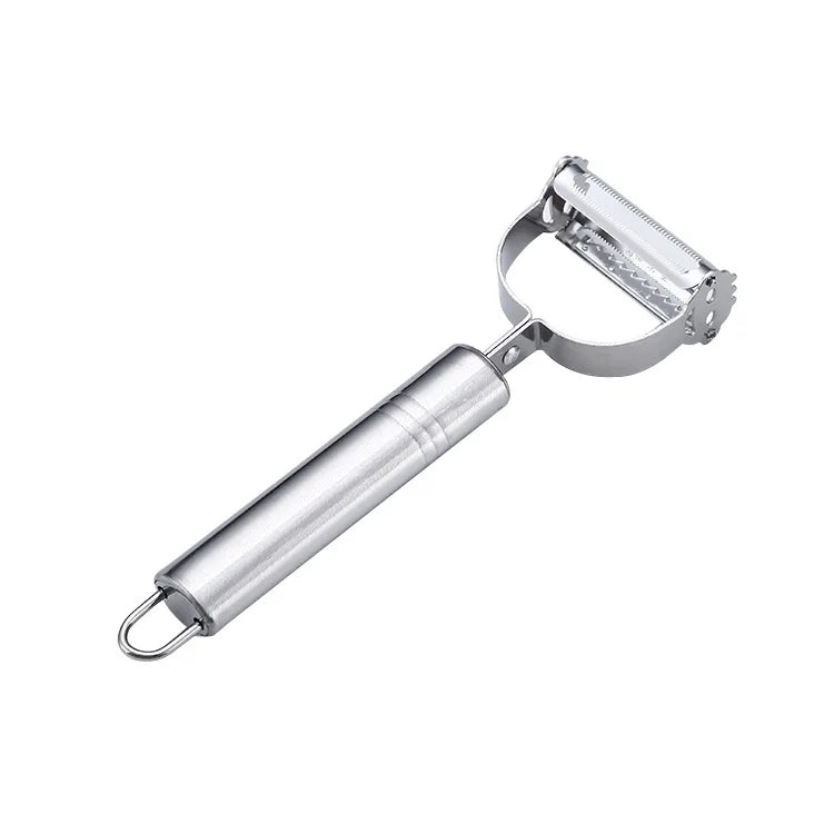 Double-Head Stainless Steel Vegetable & Fruit Peeler Vegetable Peeler Qme 2in1