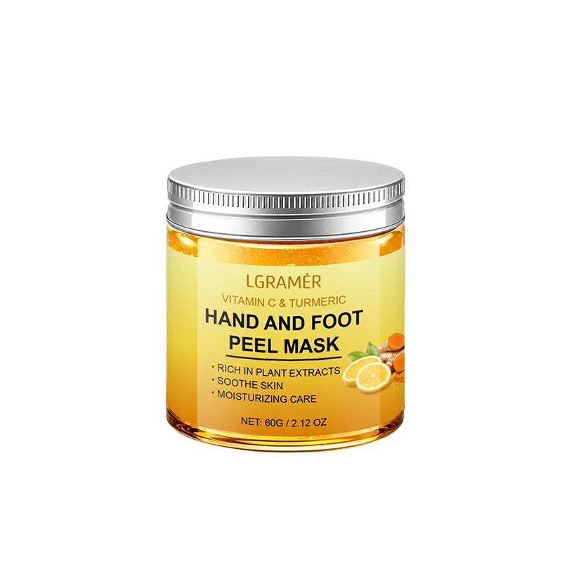 Vitamin C & Turmeric Hand Wax Mask – Smooth & Brighten Hand & Foot Mask Qst 60g