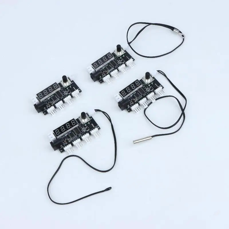 Digital Temperature Control Module DC 5-24V 4-Digit LED Display Temperature Control Module Qme