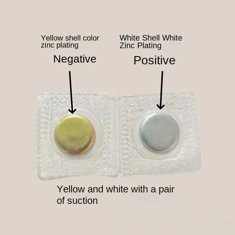Magnetic Snap Fasteners for Sewing – Invisible Metal Closures Sewing Fasteners Qme