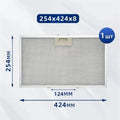 Aluminum Mesh Range Hood Grease Filter 424x254mm – Krona Range Hood Filter Qst Default Title