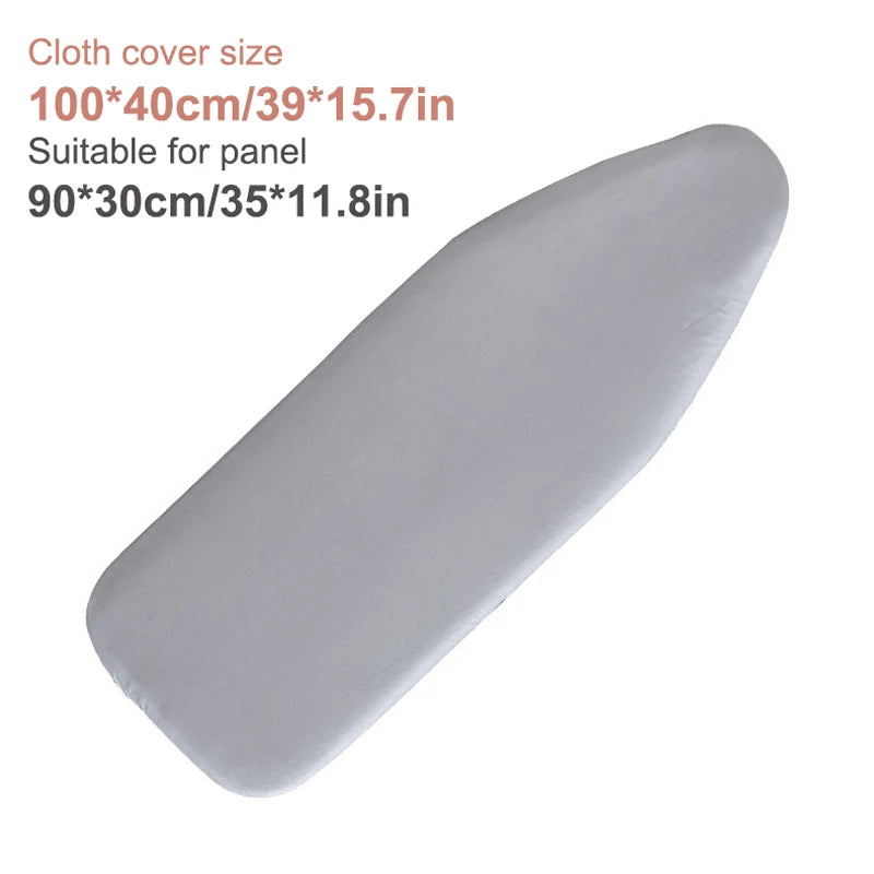 Cotton Ironing Board Cover 90x30cm – Thick Padded, Heat Resistant Ironing Board Cover Qst