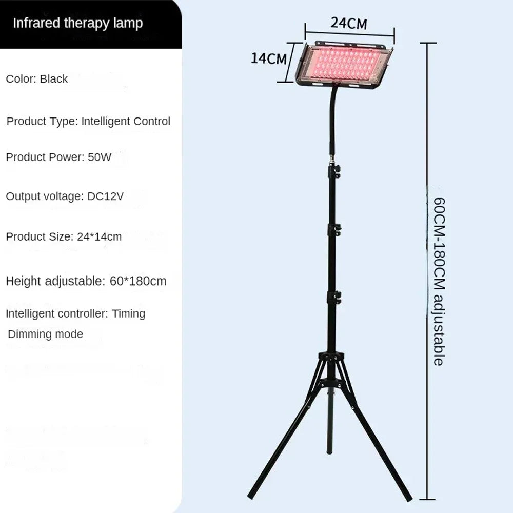 660nm 850nm Red Light Therapy Lamp – 96 LED Full Body Panel Red Light Therapy Panel Qst Red Light Lamp