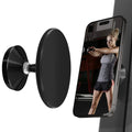 Gym Mate Magnetic Phone Mount MagSafe Double-Sided Suction Magnetic Phone Mount Qme Black