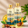 WK'JALY Turmeric Glow Oil – Collagen & Vitamin E, 300ml Body Glow Oil Qst Pack of 2