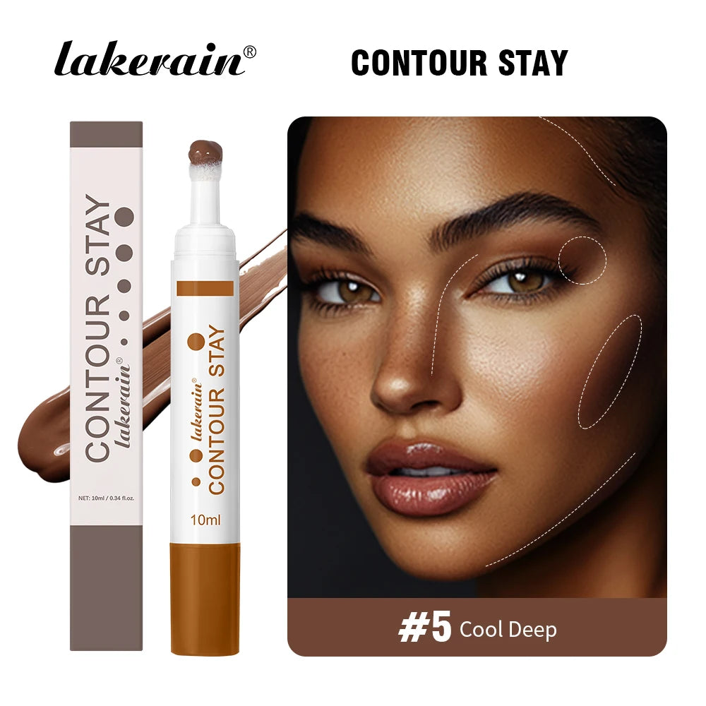Lakerain Liquid Contour Pen – 3D Sponge Tip Contour Stick Liquid Contour Pen Qst 05