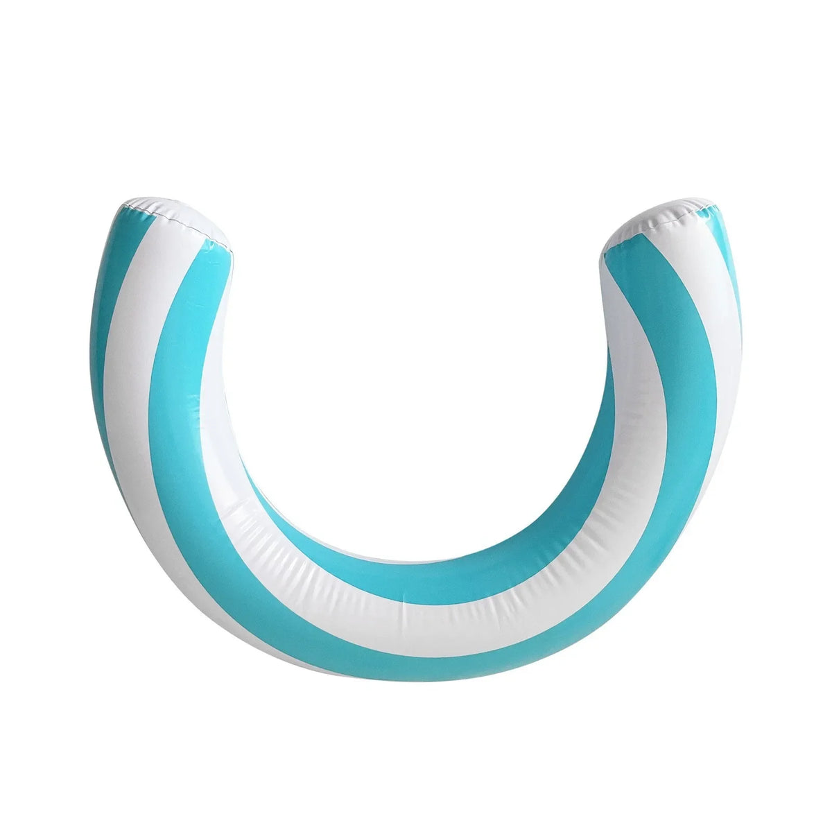 Inflatable Arc-Shaped Swim Ring for Adults | Pool Float Inflatable Pool Float Qme Blue