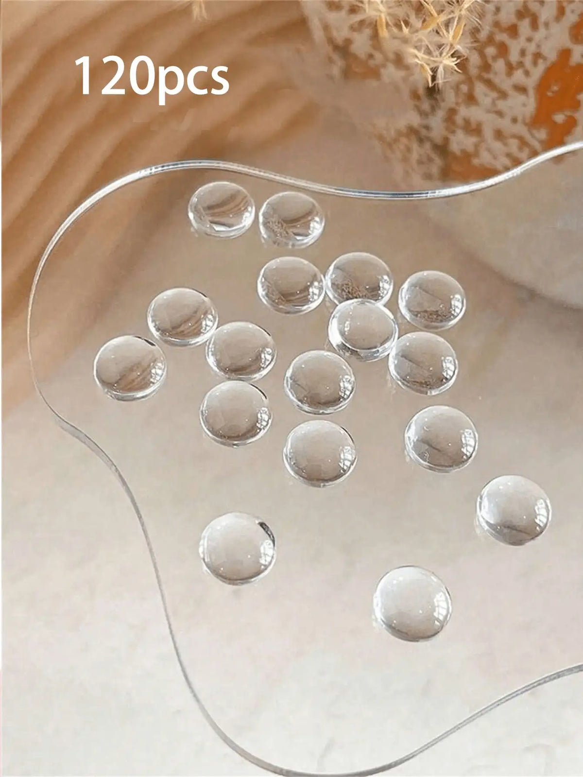 Mini Glass Nail Art Beads Color Chart – 3D Round Swatches Nail Art Tool Qme