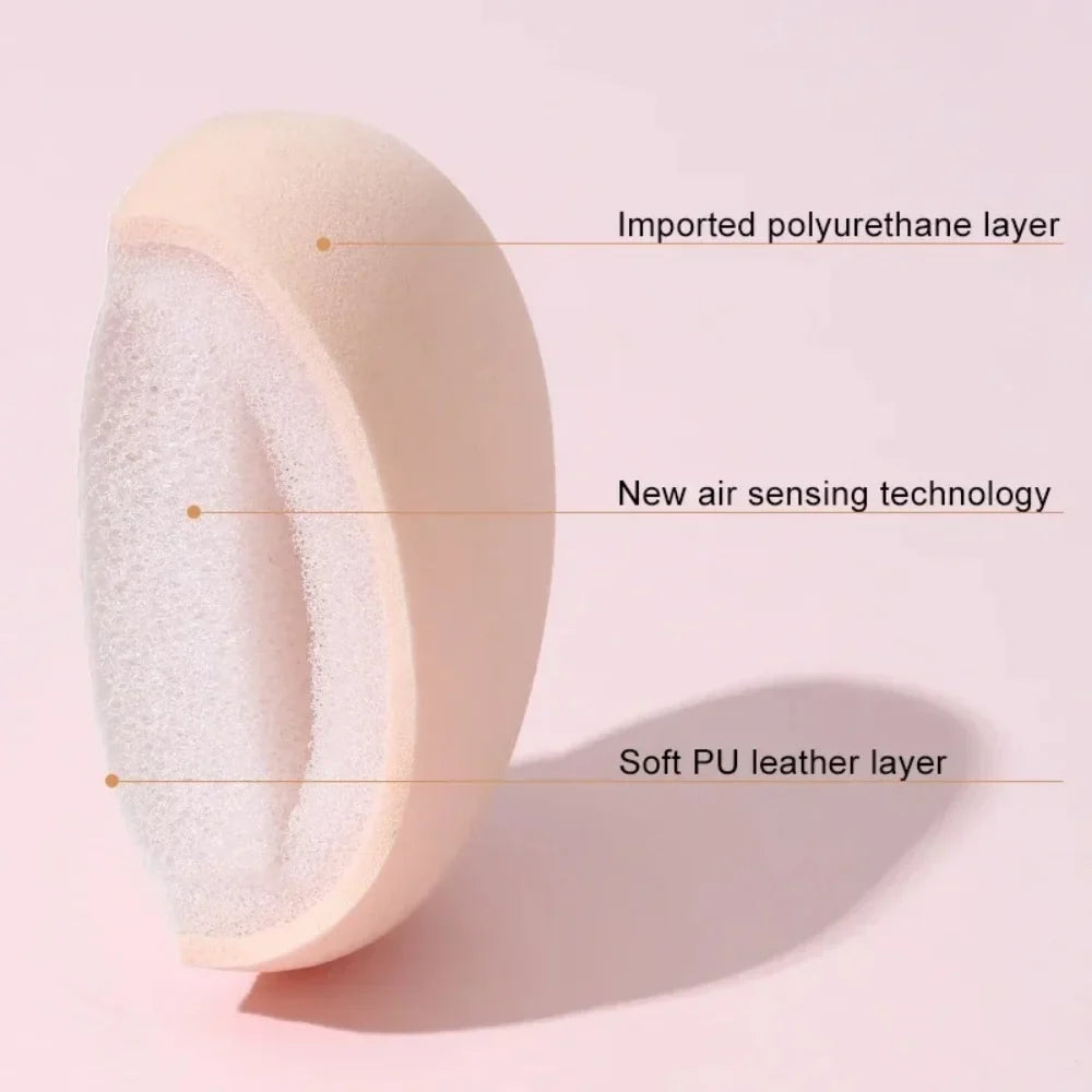 Soft Makeup Sponge Puff – Dry & Wet Cosmetic Blender Cosmetic Sponge Puff Qme