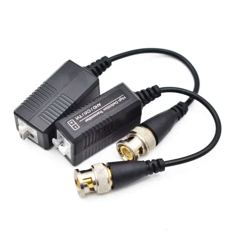 5-Pair Passive UTP Video Balun BNC Cat5 CCTV Transceivers CCTV Video Balun Qme