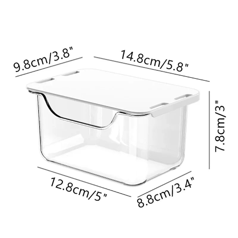 Under-Mirror Cabinet Transparent Bathroom Storage Organizer Bathroom Storage Organizer Qme