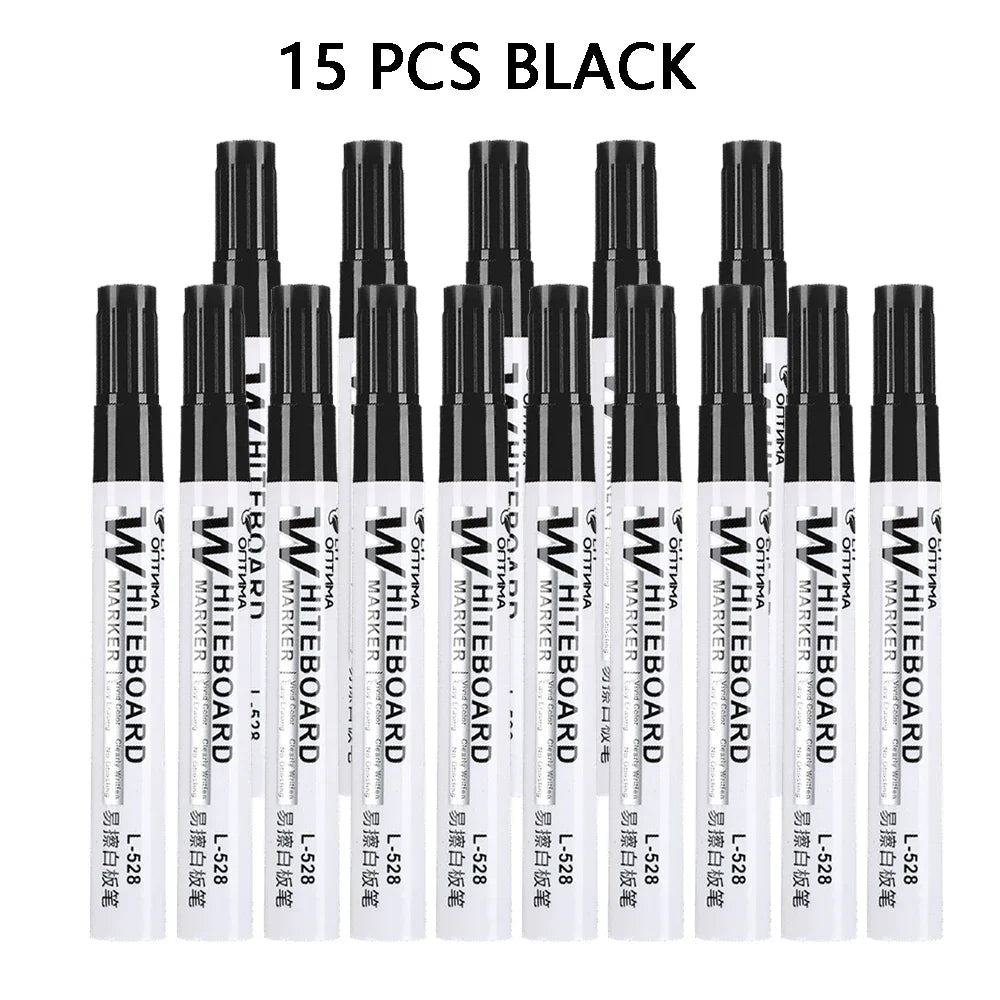 Erasable Whiteboard Marker Pens – 24 Colors, Office & Class
