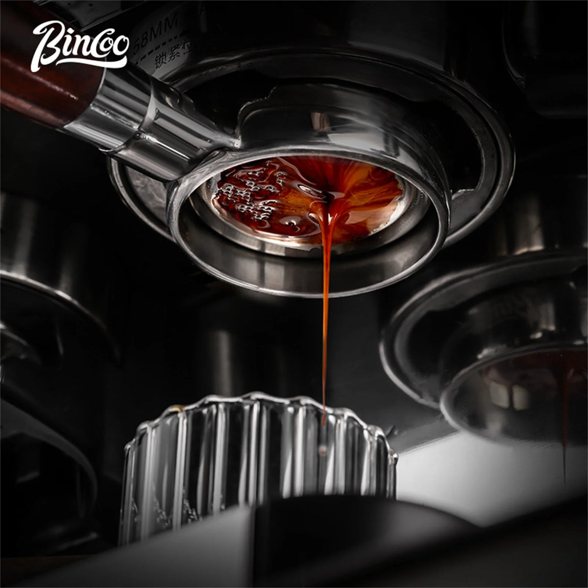 Bincoo Precision Espresso Filter Basket 51/58.5mm 16–20g Espresso Filter Basket Qst