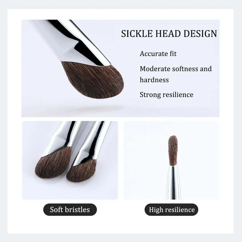 Angled Contour Brush – Nose Sculpting & Smudge Tool | Qme Contour Makeup Brush Qme