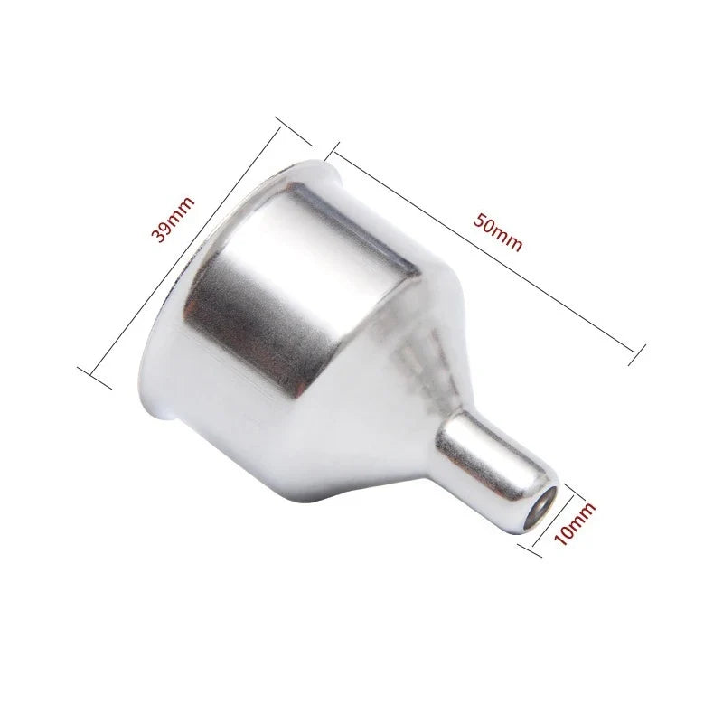 Stainless Steel Mini Funnel Set for Bar, Wine & Kitchen Kitchen Funnel Set Qme L