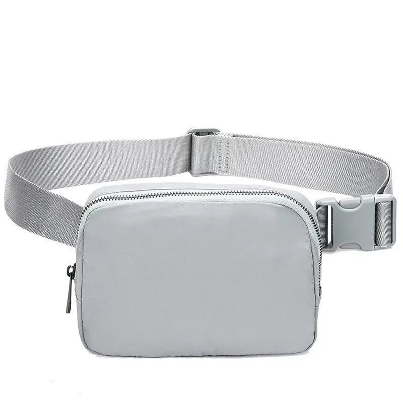 Multifunctional Running Waist Bag & Chest Pack | Phone Holder Waist & Chest Pack Qme GRAY COLOR