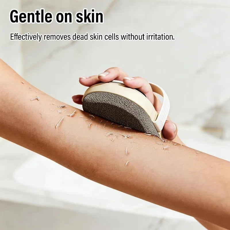Portable Soft Skin Cleansing Brush with Liquid Dispenser Bath Cleansing Brush Qme