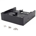 OImaster 5.25" Drive Bay Bracket for 2.5" & 3.5" HDD/SSD Drive Bay Bracket Qst black