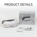 VIMYSHOW Eye Massager Bluetooth 4 Modes Airbag Kneading Eye Massager Qst WHITE