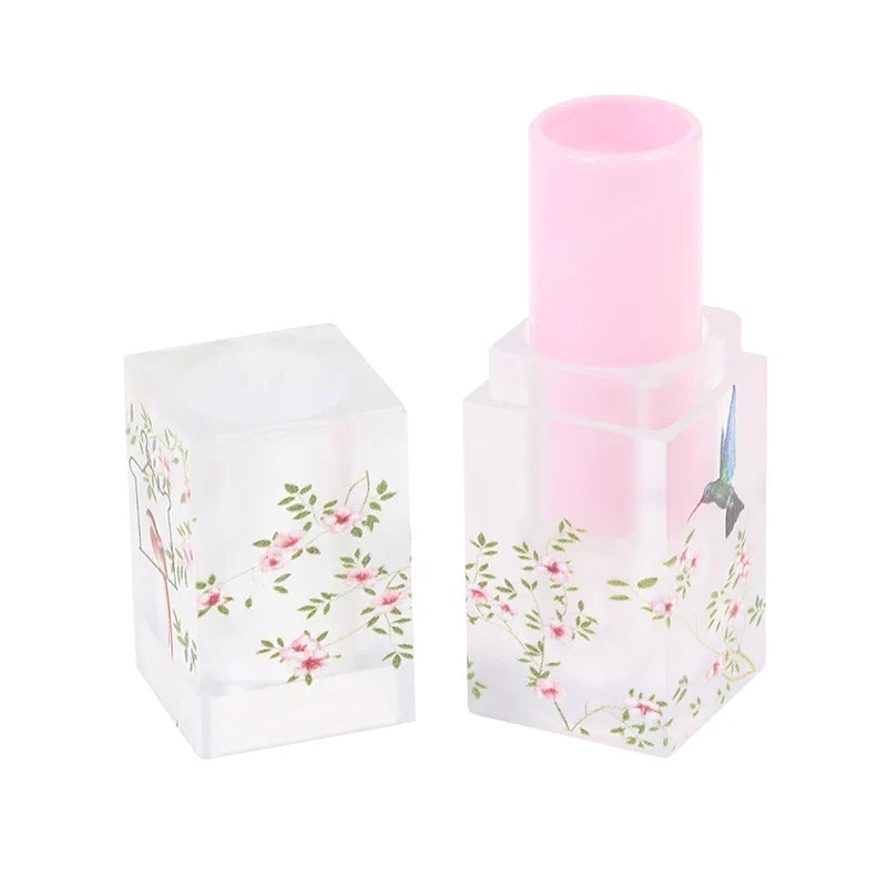 Small Square Empty Lipstick Tube | DIY Lip Balm Container 3.5ml Empty Lip Tube Qme