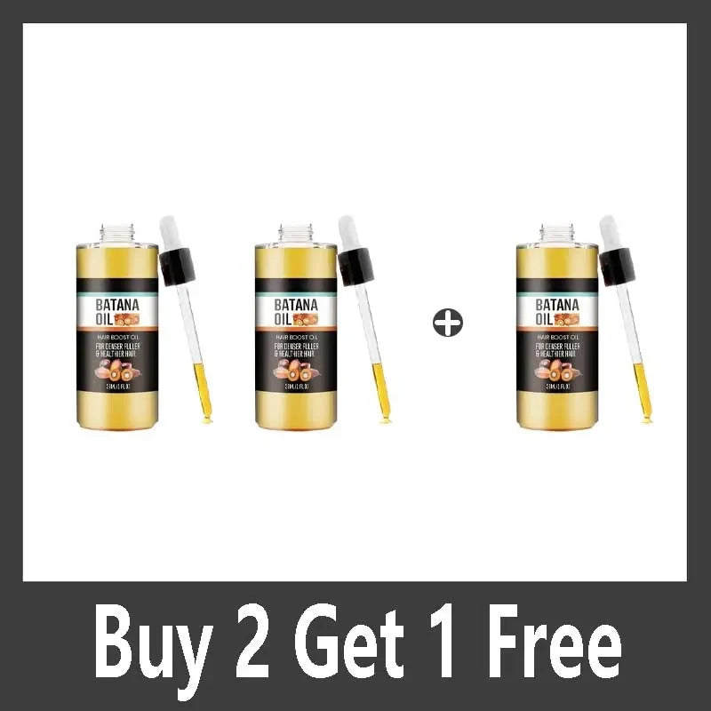 Batana Oil Hair Strengthening Spray – Natural Formula 30ml Hair Treatment Spray Qme Buy 2 Get 1 Free