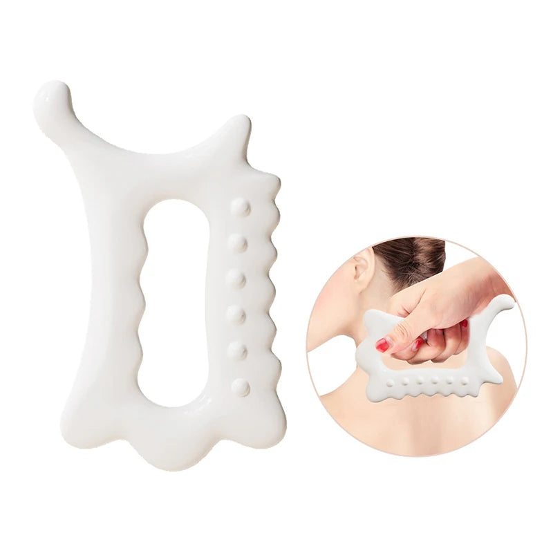 Resin Gua Sha Scraping Board – Portable Full Body Massage Tool Gua Sha Massage Tool Qst A