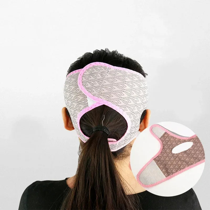 Adjustable V-Line Face Lifting Bandage – Jaw Contouring Strap Face Contouring Strap Qme