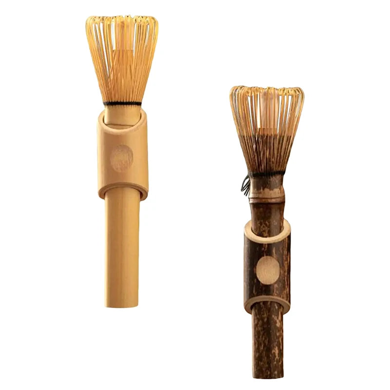 Bamboo Matcha Whisk Long Handle – Japanese Tea Ceremony Tool Matcha Tea Whisk Qst