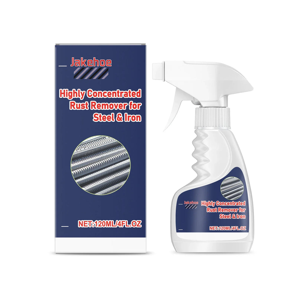 Steel & Iron Rust Remover Spray – Restore Metal Surfaces 120ml Rust Remover Spray Qme 120ml Boxed