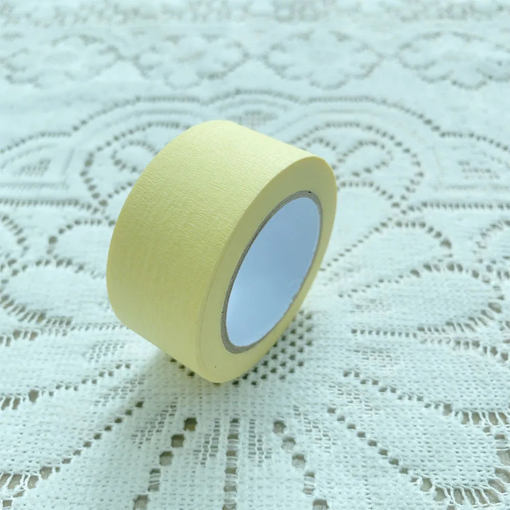 Colored Masking Tape 2.5cm x 15M – 12 Colors, Clean Removal Colored Masking Tape Qme 1 Roll