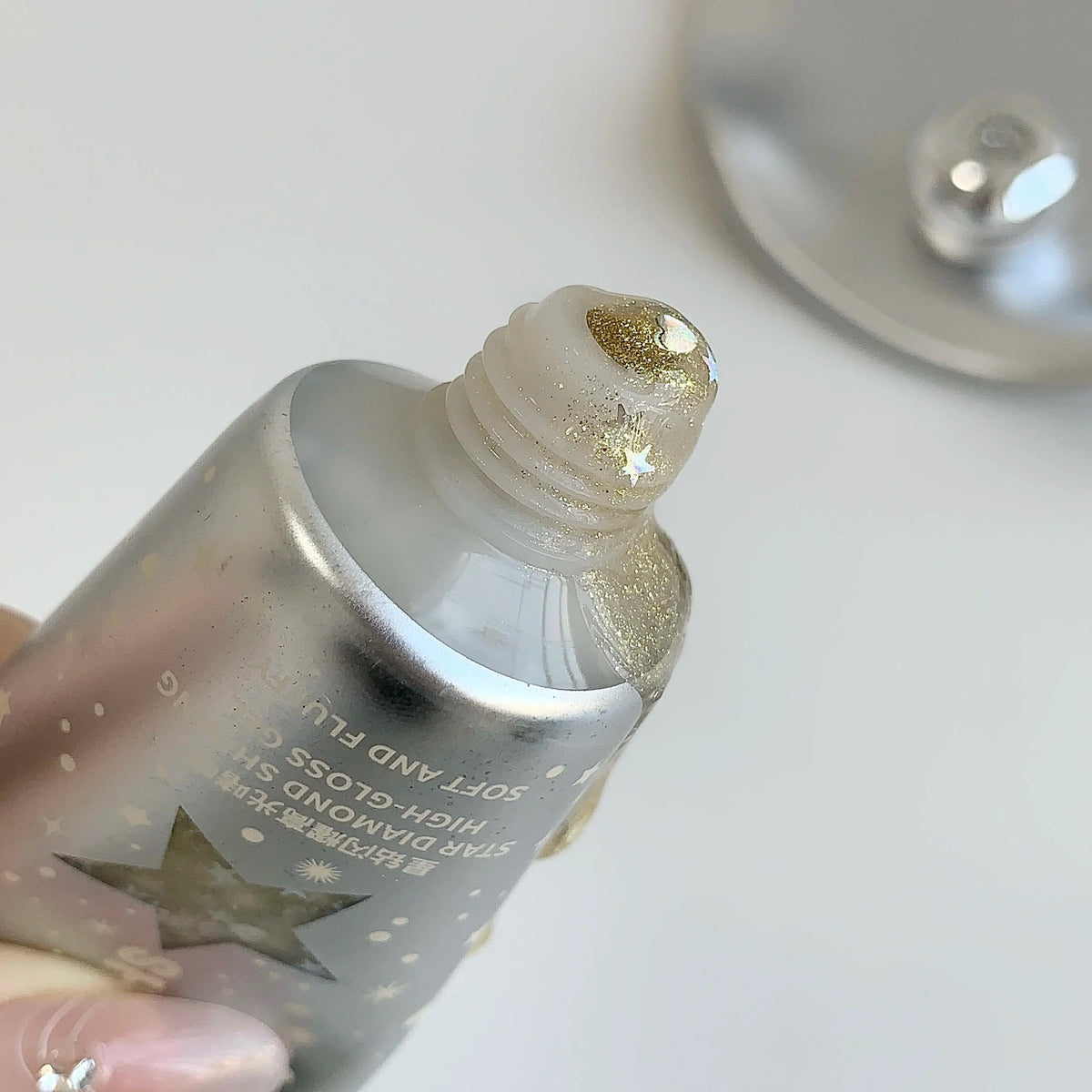 SHAQINUO Glitter Highlighter Gel – Liquid Glow Makeup, 3 Shades Liquid Highlighter Gel Qme