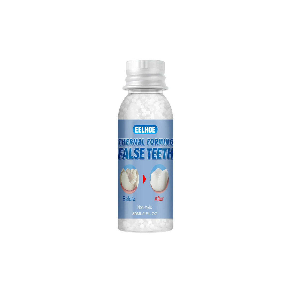 EELHOE Temporary Tooth Repair Kit – Gap & Chip Filler 30ml Tooth Repair Kit Qst 30ml