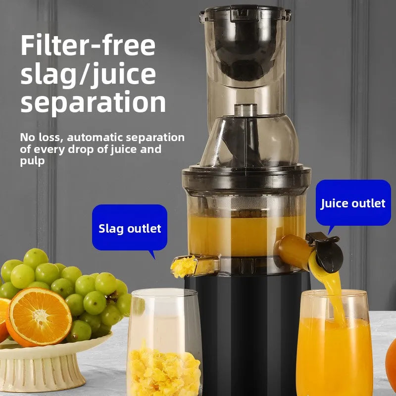 HAOYUNMA 220V Automatic Juicer – Fruit & Vegetable Extractor Electric Juice Extractor Qst