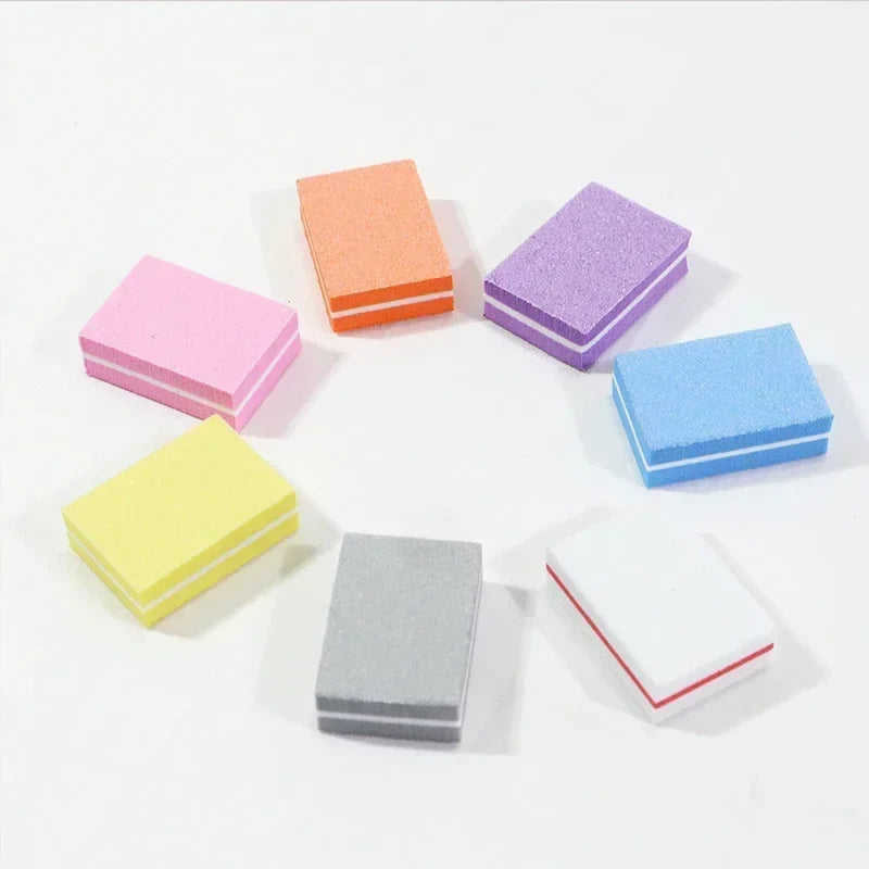 10-Pack Mini Nail Buffer Sanding Files Block – Manicure & Pedicure Nail Buffer Files Qme