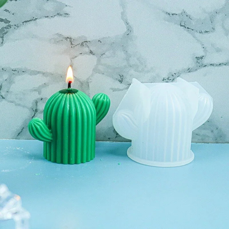 Cactus DIY Mold for Candles, Soap & Aromatherapy Crafts DIY Craft Mold Qme