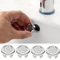 Ceramic Sink Overflow Cover | Decorative Round Basin Insert Sink Overflow Cover Qme 10pcs