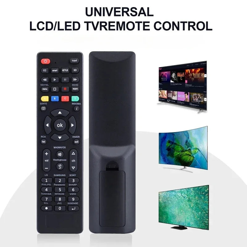 Universal TV Remote for Samsung, TCL, Sony, Vizio & More Universal TV Remote Qme