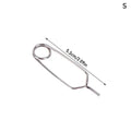 Stainless Steel Hackle Pliers – Fly Tying Feather Wrapping Tool Fly Tying Pliers Qme S