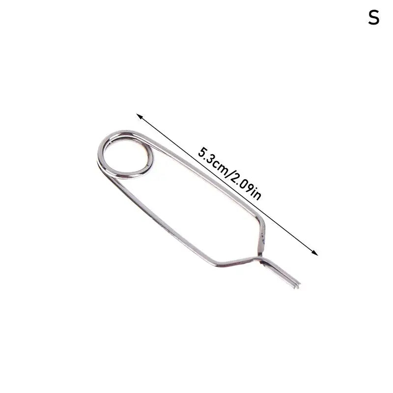 Stainless Steel Hackle Pliers – Fly Tying Feather Wrapping Tool Fly Tying Pliers Qme S