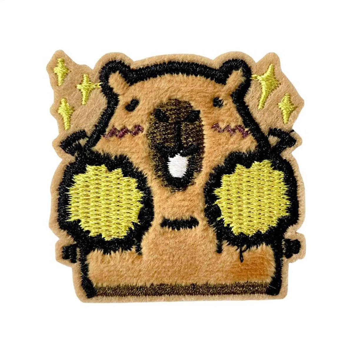 Capybara Iron-On Embroidered Patches for Kids – 14 Pc Set Iron-On Patches Qme China Mainland