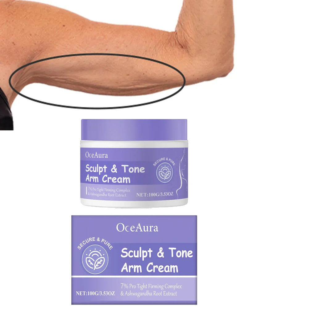 Sculpt & Tone Arm Firming Cream – Lifting & Smoothing Body Cream Arm Firming Cream Qme