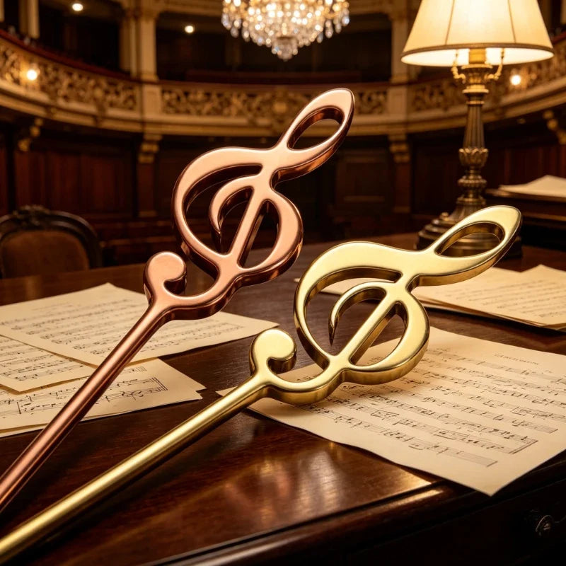 Musical Note Stainless Steel Coffee Spoon | Stirring & Dessert Decorative Stirring Spoon Qme