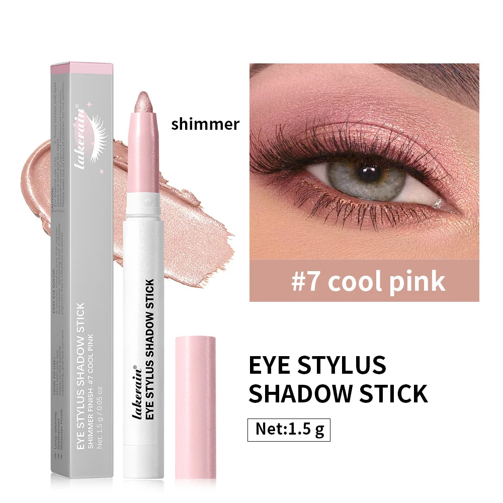 Lakerain Cream Eyeshadow Pen – Pearl Shimmer, Waterproof Cream Eyeshadow Pen Qst 07